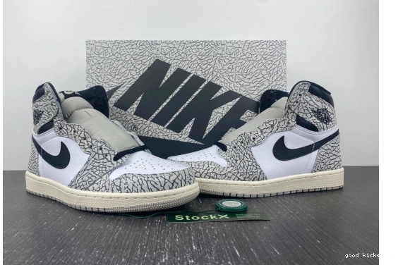 High Jordan Cement Retro 1 White DZ5485-052 OG DZ5485-052 0228